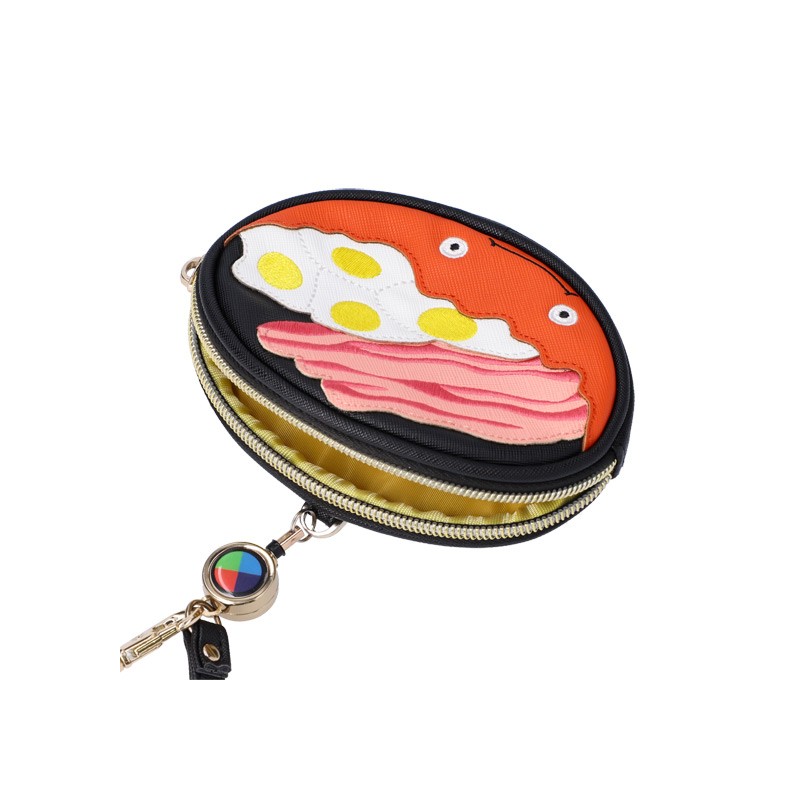 Accessories - Purse Calcifer & Bacon and Egg - Howl's Moving Castle