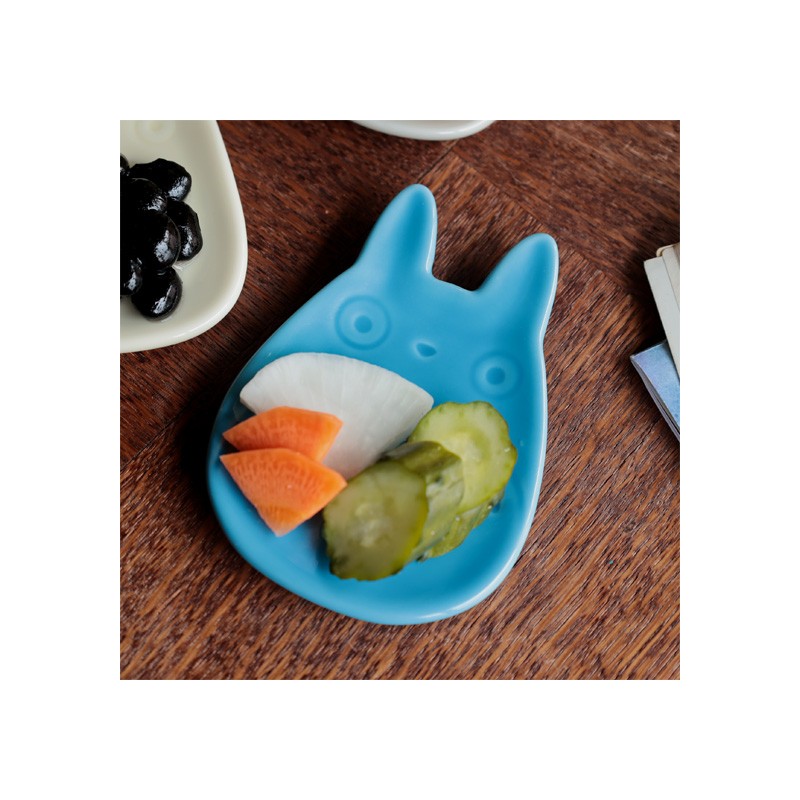 Cocina y vajilla - Plato de postre Totoro Azul - Mi vecino Totoro