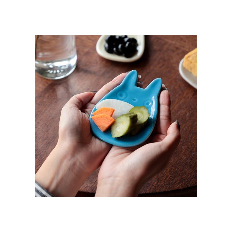 Cocina y vajilla - Plato de postre Totoro Azul - Mi vecino Totoro