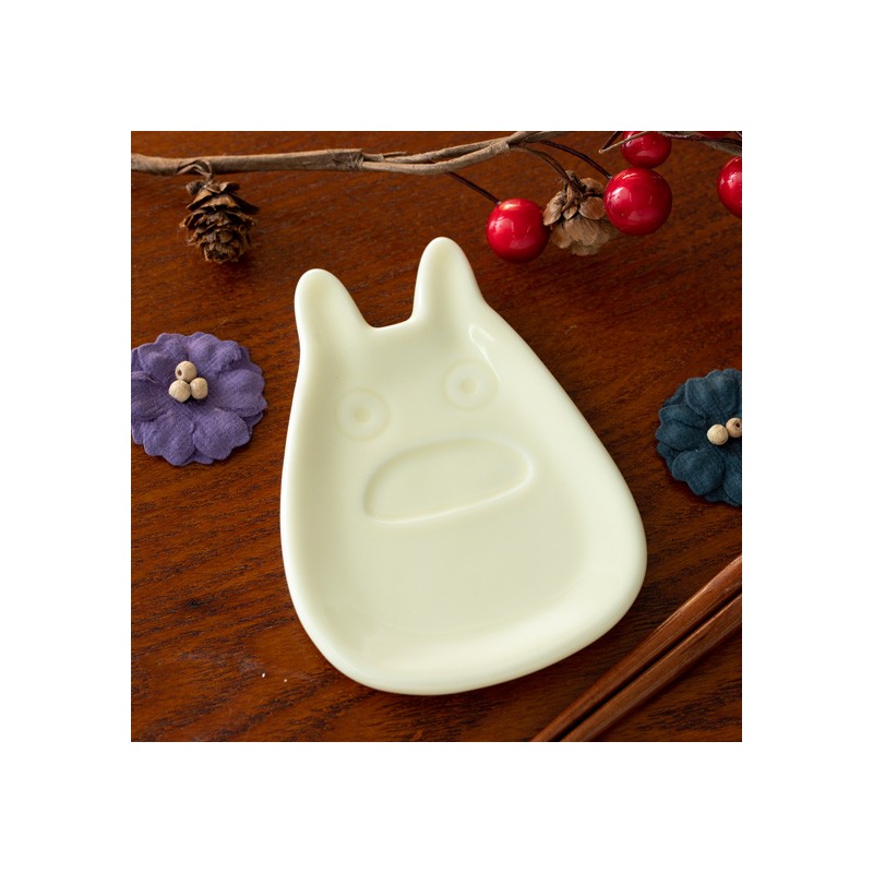Cuisine et vaisselle - Coupelle dessert forme Totoro Blanc - Mon Voisin Totoro
