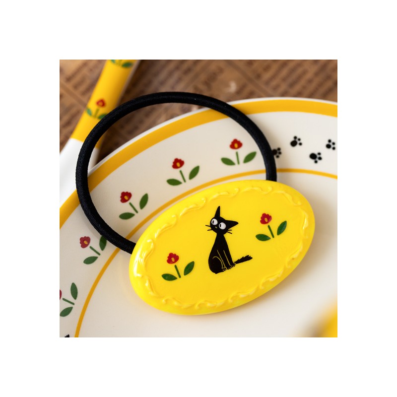 Accesorios - Elástico de pelo amarillo de fantasía Jiji - Nicky, la aprendiz de bruja