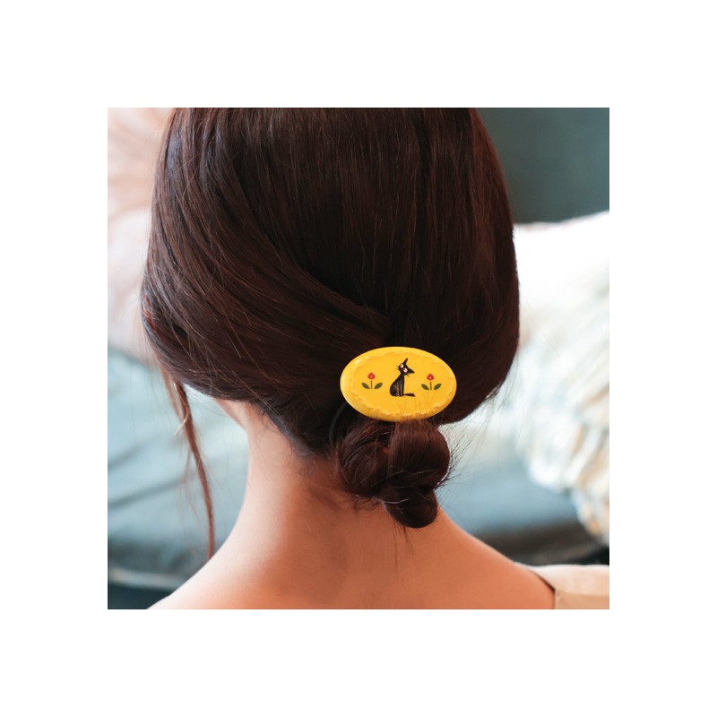 Accesorios - Elástico de pelo amarillo de fantasía Jiji - Nicky, la aprendiz de bruja