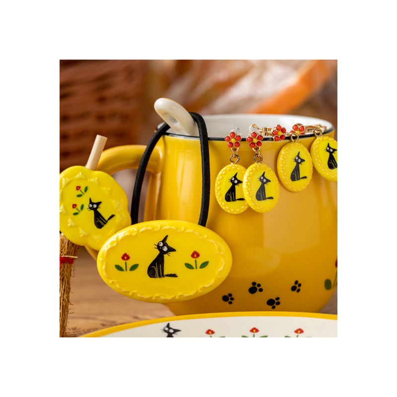 Accesorios - Elástico de pelo amarillo de fantasía Jiji - Nicky, la aprendiz de bruja