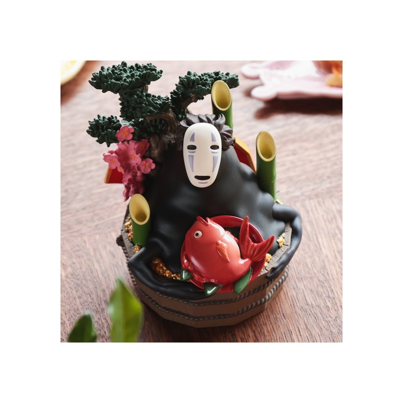 Décoration - Diorama No Face Golden bucket & bamboos - Spirited Away