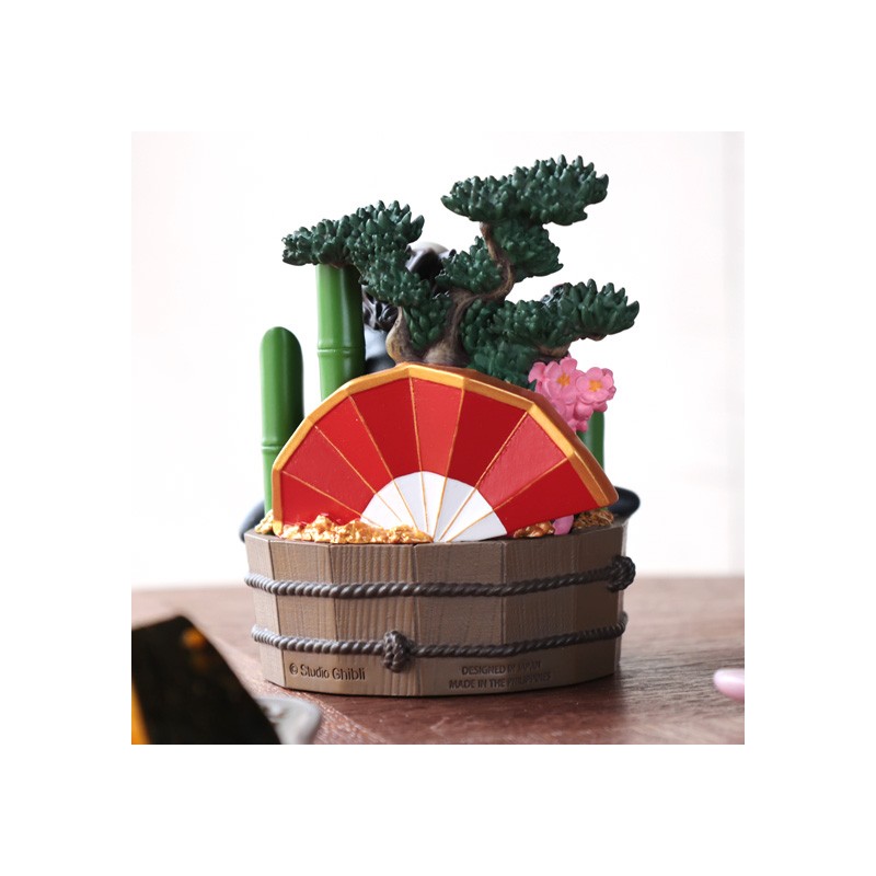 Décoration - Diorama No Face Golden bucket & bamboos - Spirited Away