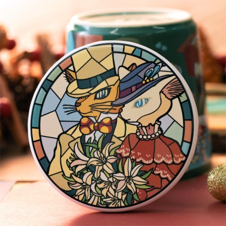 Kitchen and tableware - Ceramic Coaster Baron & Louise - Whisper of the Heart