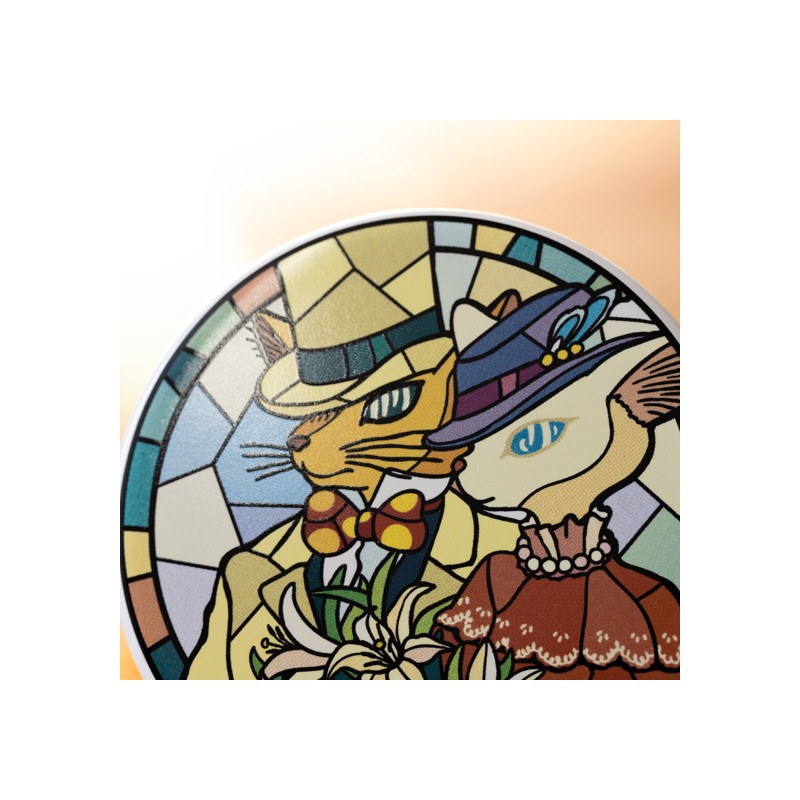 Kitchen and tableware - Ceramic Coaster Baron & Louise - Whisper of the Heart