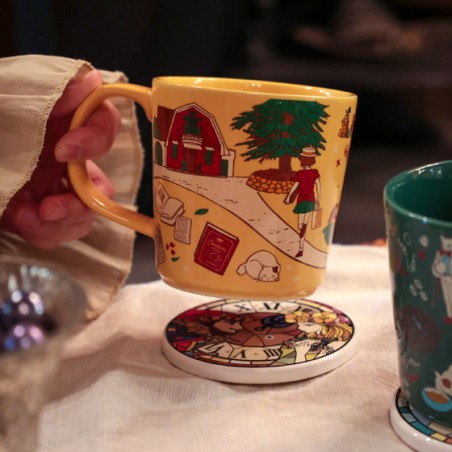 Kitchen and tableware - Ceramic Coaster Baron & Louise - Whisper of the Heart