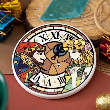 Kitchen and tableware - Ceramic Coaster King of Dwarf & Princess - Whisper of the Heart