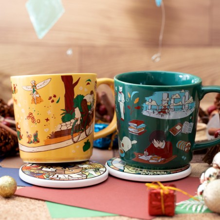 Kitchen and tableware - Ceramic Coaster King of Dwarf & Princess - Whisper of the Heart