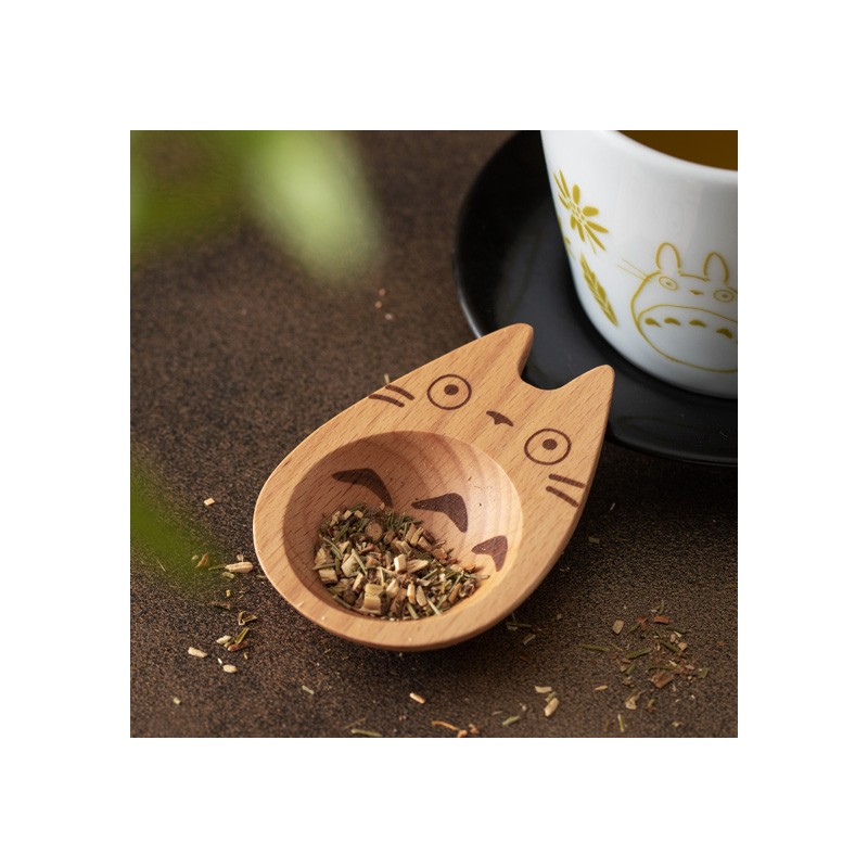 Cuisine et vaisselle - Cuillère à thé en bois Hasamiyaki Totoro - Mon Voisin Totoro