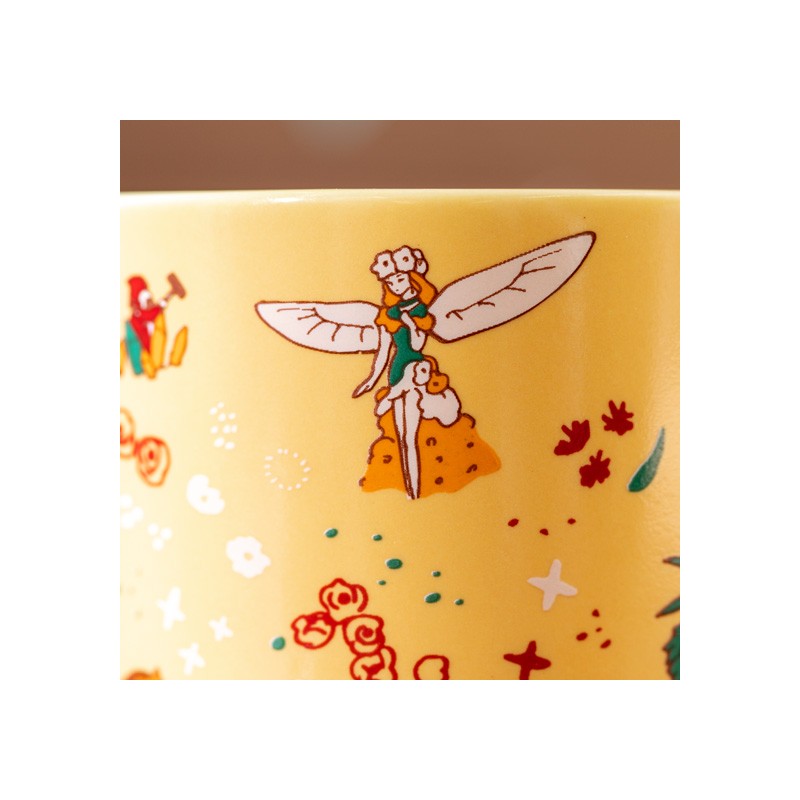 Mugs and cups - Ceramic Cup Chasing the cat - Whisper of the Heart