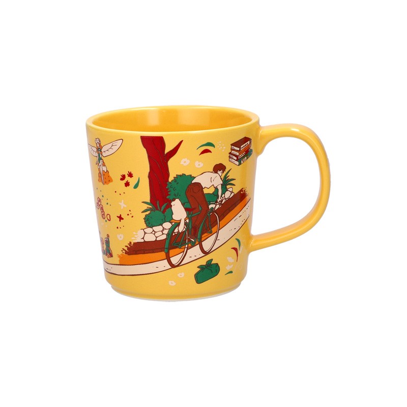 Mugs and cups - Ceramic Cup Chasing the cat - Whisper of the Heart