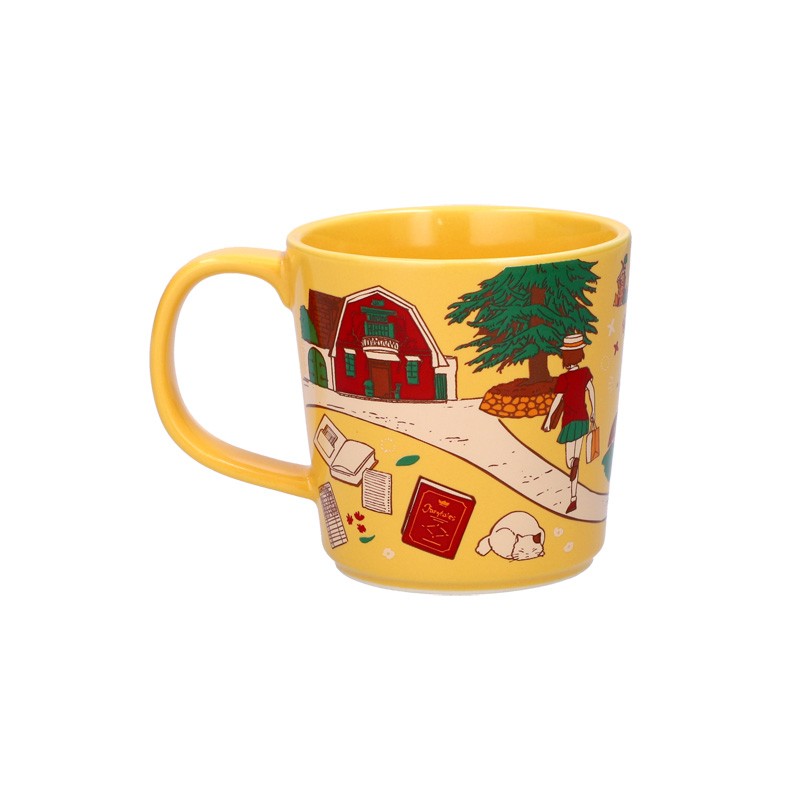 Mugs and cups - Ceramic Cup Chasing the cat - Whisper of the Heart