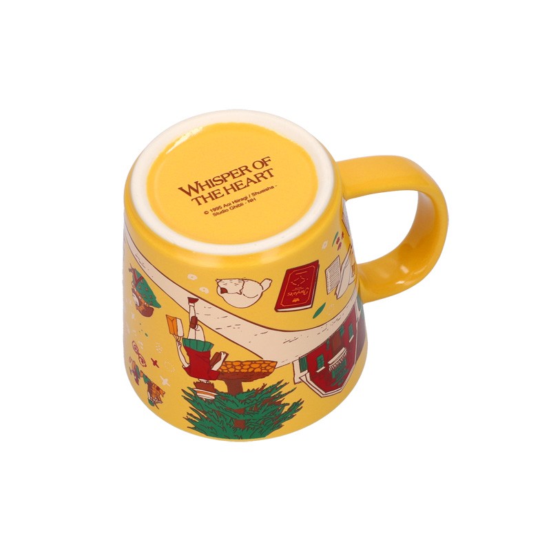 Mugs and cups - Ceramic Cup Chasing the cat - Whisper of the Heart