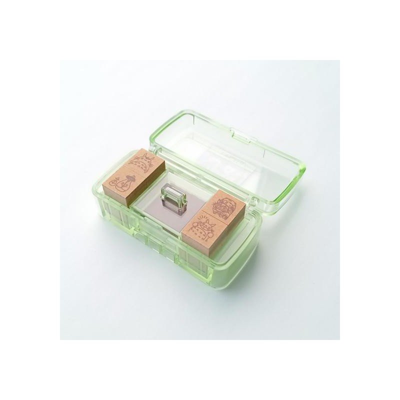 Accesorios de escritorio - Sello verde Totoro & Gatobus - Mi vecino Totoro