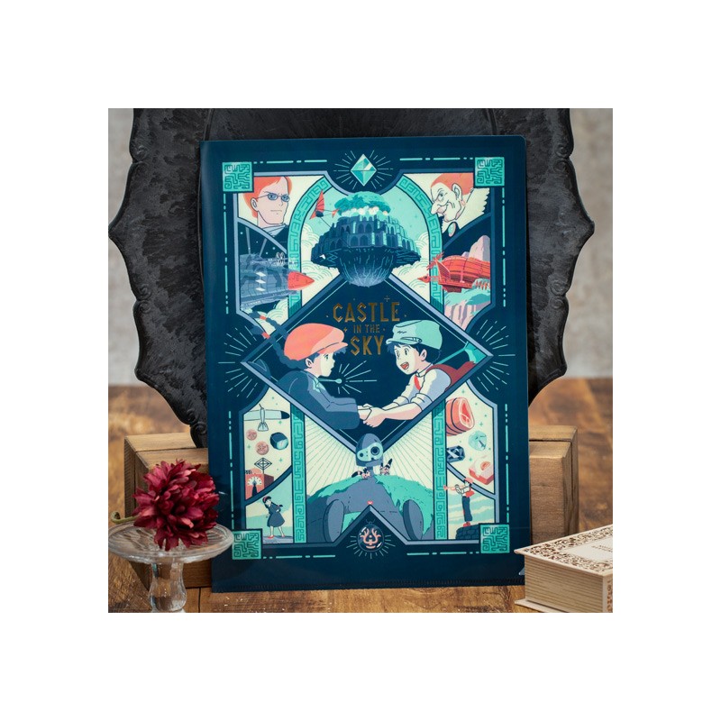 Classement - Chemise Art Déco A4 - Le Château dans le ciel