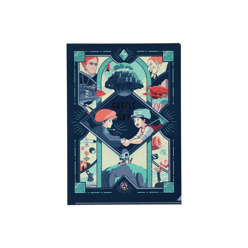 Classement - Chemise Art Déco A4 - Le Château dans le ciel