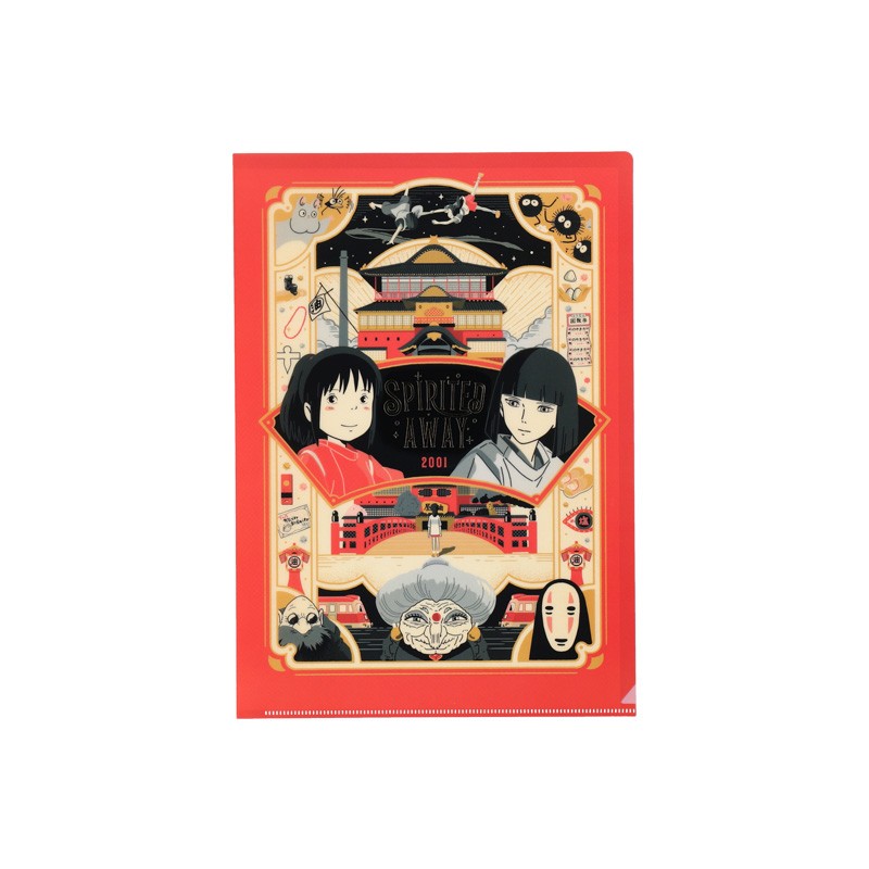 Classement - Chemise Art Déco A4 - Le Voyage de Chihiro