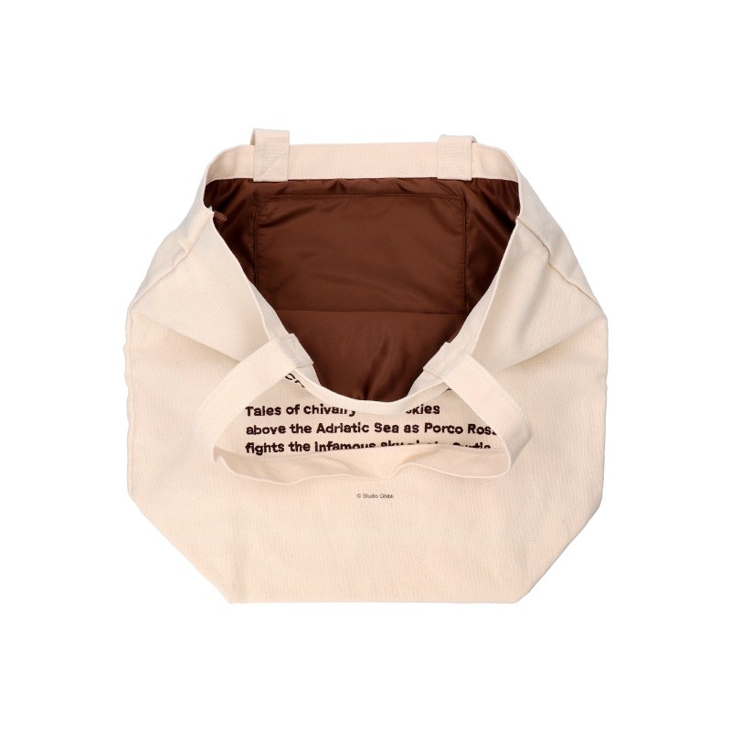 Sacs - Tote bag Brodé Hydravion - Porco Rosso