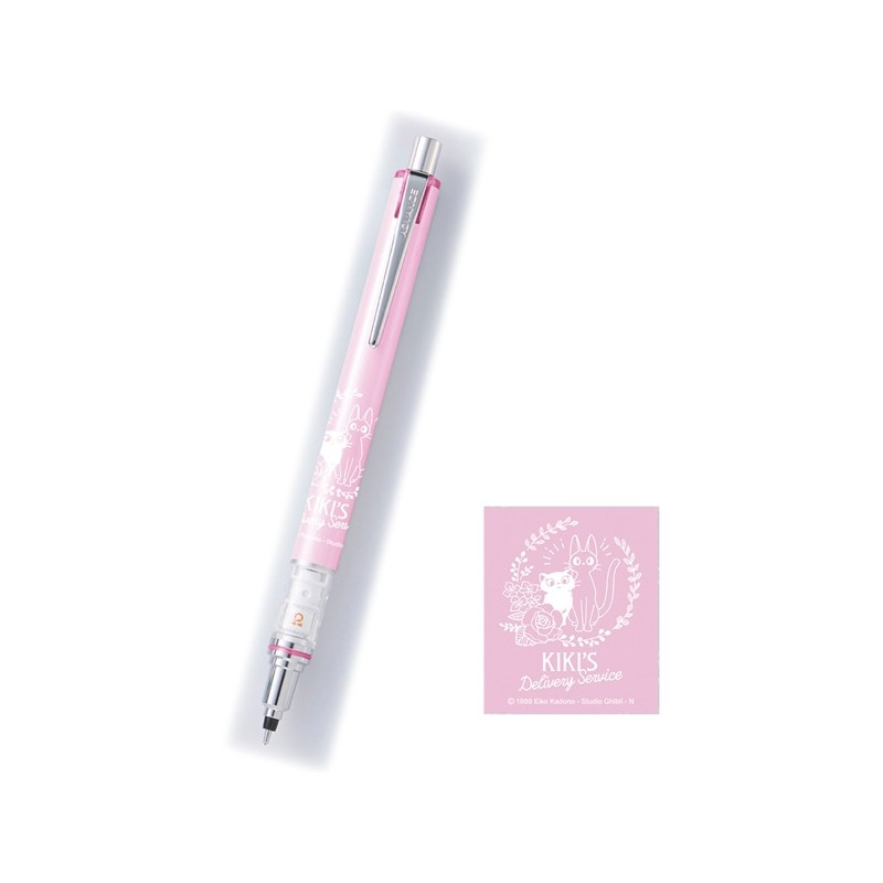 Writing - Mechanical Pencil Pink Jiji & Lily 0,3mm - Kiki's Delivery Service