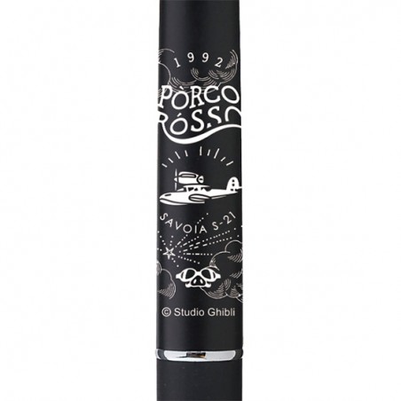 Escritura - Bolígrafo Savoia negro de 4 colores - negro Porco Rosso