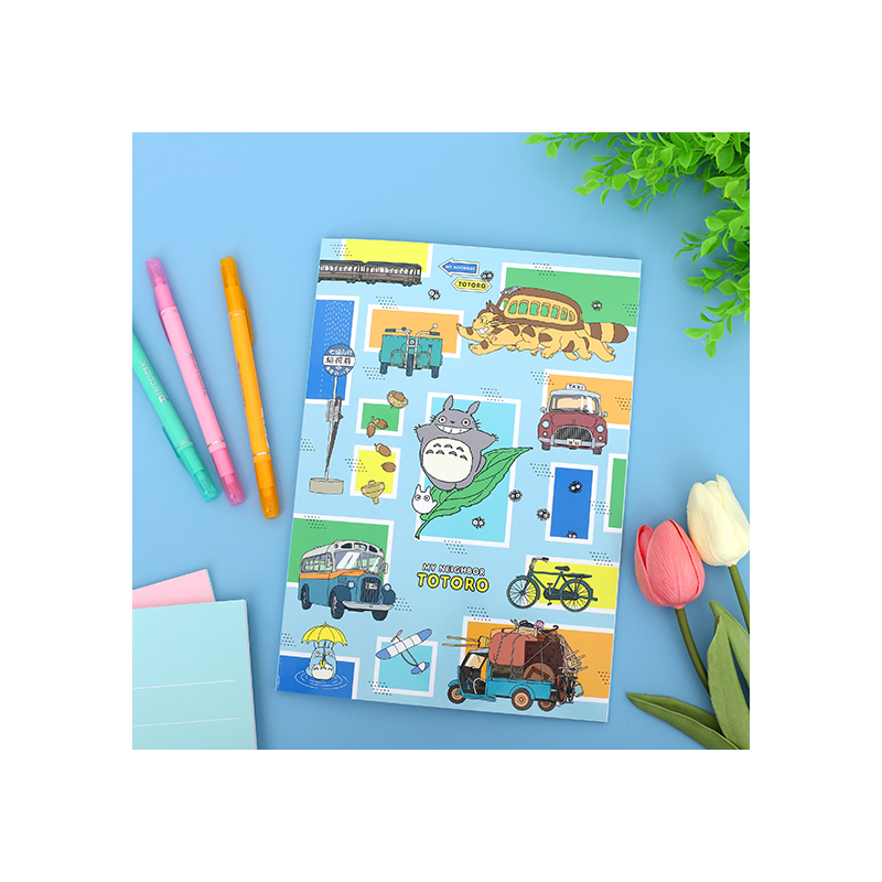 Carnets et Cahiers - Carnet de notes Véhicules 18,2×25,7 cm - Mon Voisin Totoro