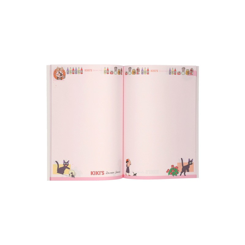 Carnets et Cahiers - Carnet de notes Jiji & Kiki Shopping 18,2×25,7 cm - Kiki la petite so