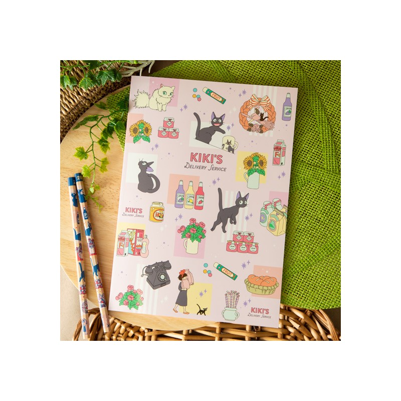 Carnets et Cahiers - Carnet de notes Jiji & Kiki Shopping 18,2×25,7 cm - Kiki la petite so