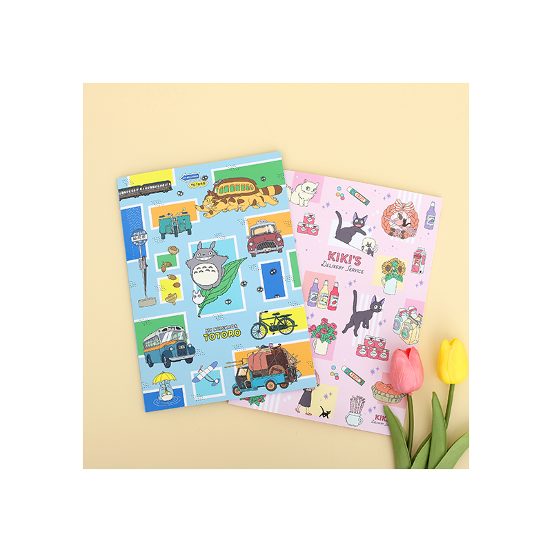 Carnets et Cahiers - Carnet de notes Jiji & Kiki Shopping 18,2×25,7 cm - Kiki la petite so