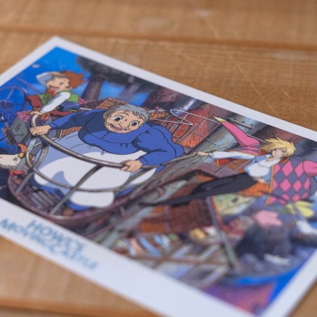 Postales y papel de cartas - Postal - El castillo ambulante