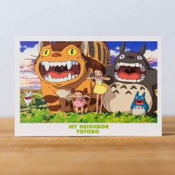 Postales y papel de cartas - Postal Rugiente - Mi vecino Totoro