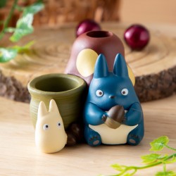 Boites à bijoux - Figurine pot à crayon Totoro bleu & blanc - Mon Voisin Totoro