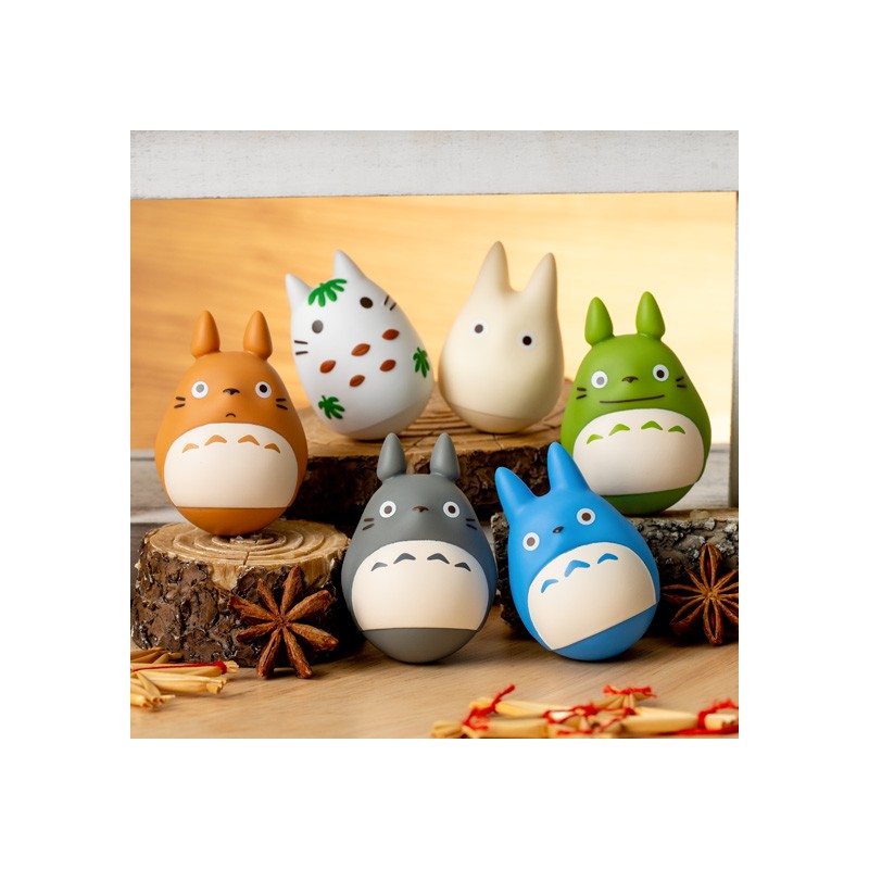 Figurines - Pose Collection Assort. of 6 Roly-poly figurines - My Neighbor Totoro
