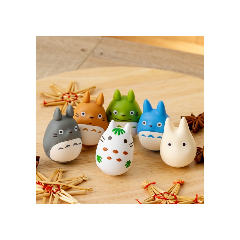 Figurines - Pose Collection Assort. of 6 Roly-poly figurines - My Neighbor Totoro