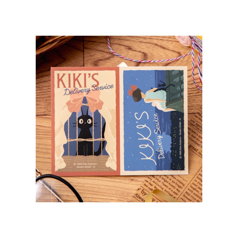 Petit matériel - Stickers rétro Kiki & Jiji - Kiki la petite sorcière