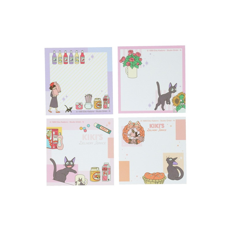 Petit matériel - Bloc mémo Jiji & Kiki Shopping - Kiki la petite sorcière