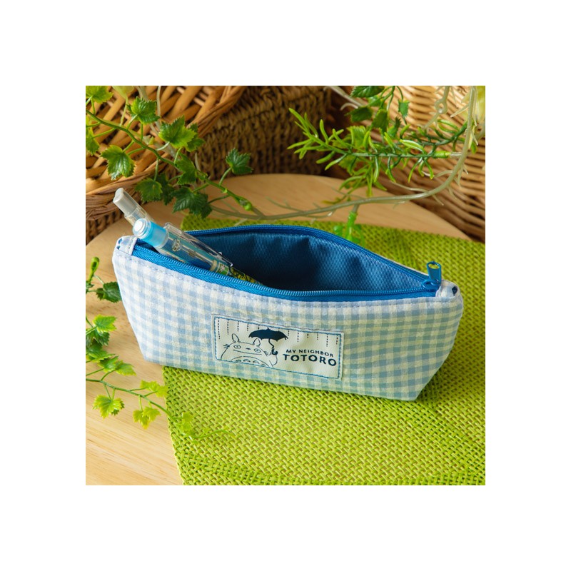 Classement - Trousse bleue à carreaux - Mon Voisin Totoro