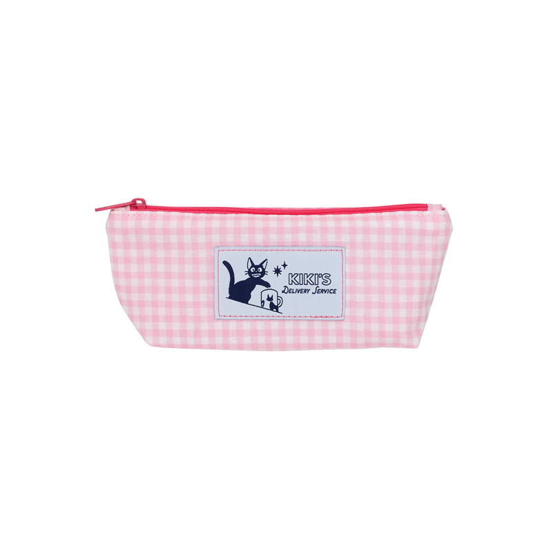 Archivadores - Estuche a cuadros rosa - Nicky, la aprendiz de bruja