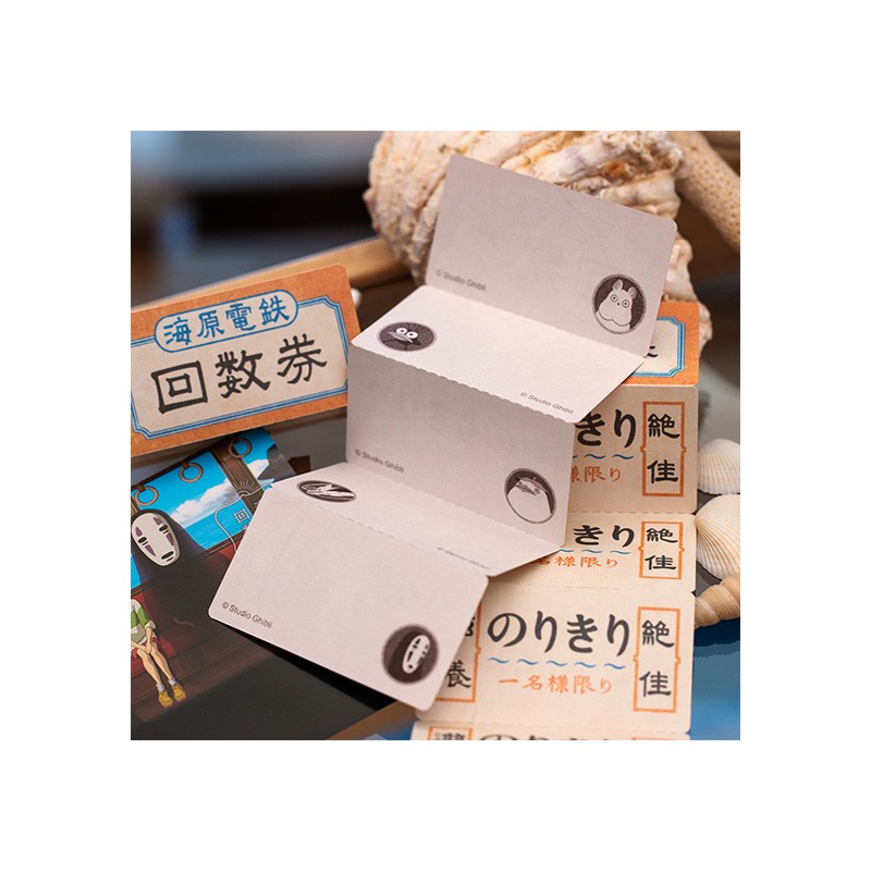 Petit matériel - Mini Bloc-Note Chihiro Ticket de Train - Le Voyage de Chihiro