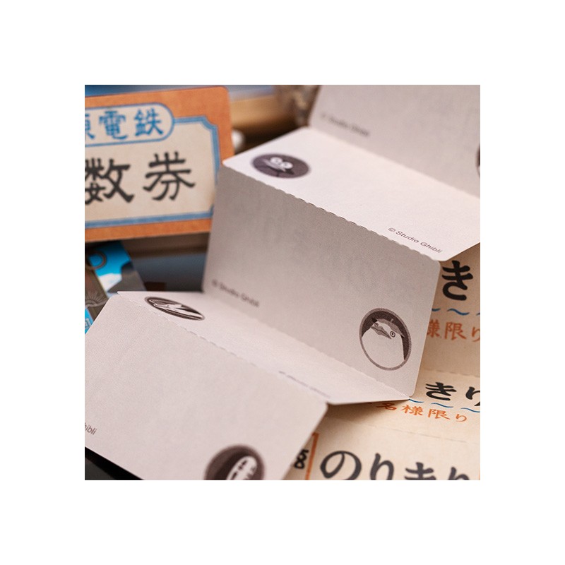 Petit matériel - Mini Bloc-Note Chihiro Ticket de Train - Le Voyage de Chihiro