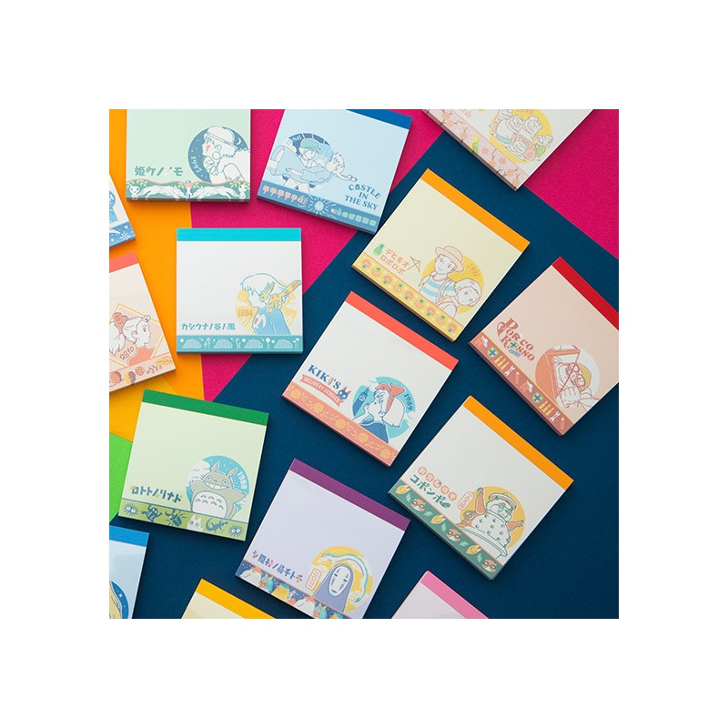 Petit matériel - Mini Bloc mémo 1 Mystère à collectionner - Studio Ghibli