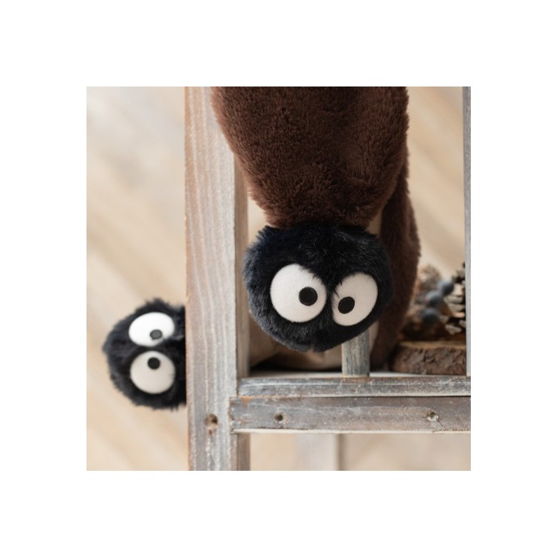 Textile - Écharpe peluche Noiraudes - Mon Voisin Totoro