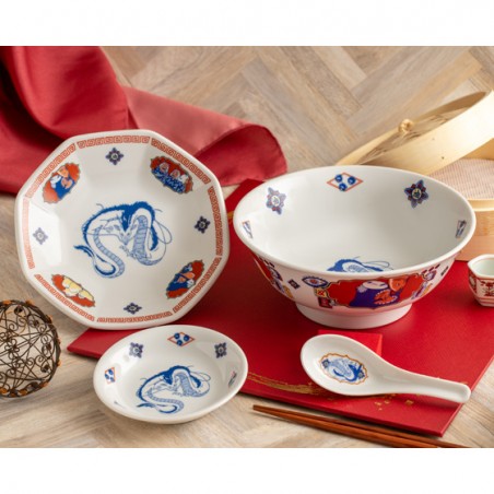 Cocina y vajilla - Plato hondo Haku dragón S - El viaje de Chihiro