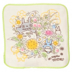 Ropa de hogar - Servilleta MinI Totoro Ramo de primavera 25X25 cm - Mon Voisin Toto