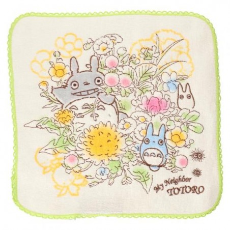 Ropa de hogar - Servilleta MinI Totoro Ramo de primavera 25X25 cm - Mon Voisin Toto