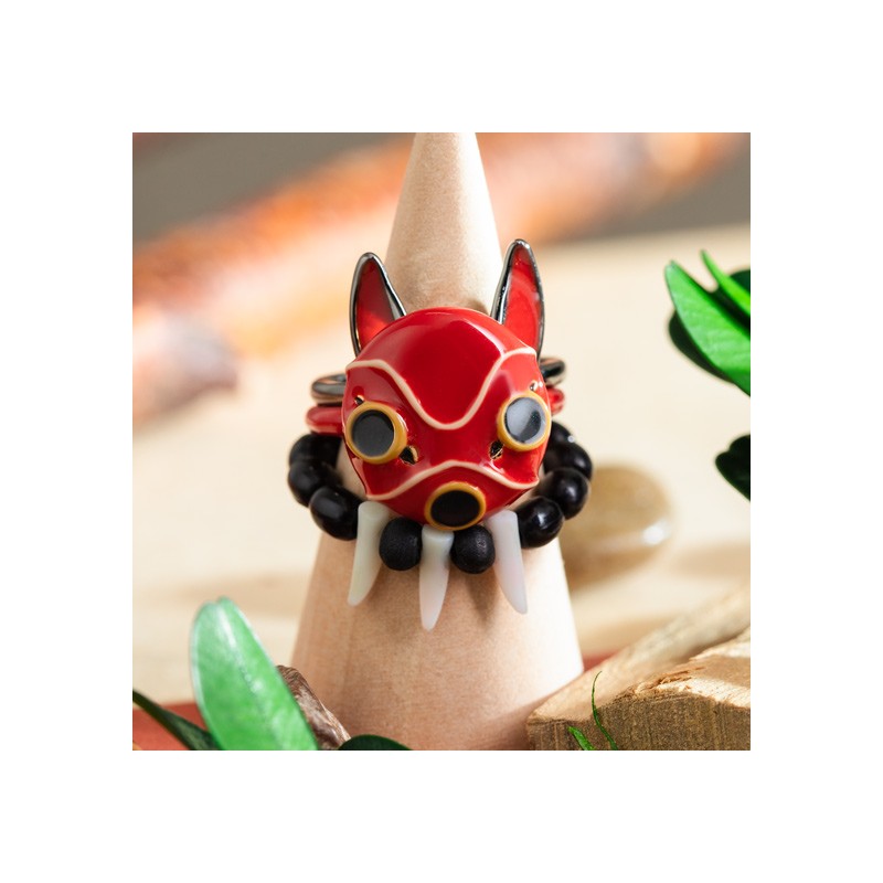 Jewellery - Three Ring Set San’s mask - Princess Mononoke