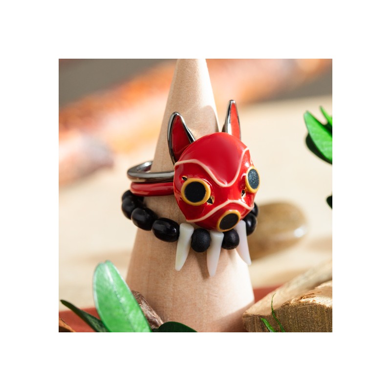 Jewellery - Three Ring Set San’s mask - Princess Mononoke