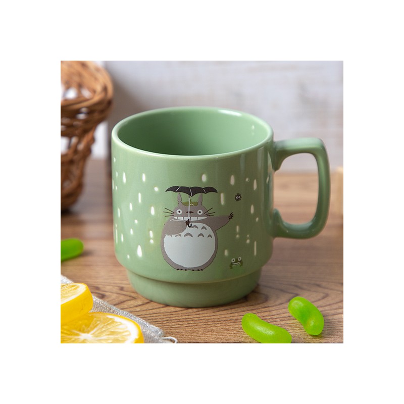 Mugs et tasses - Mug couleur gauffré Totoro Parapluie - Mon Voisin Totoro