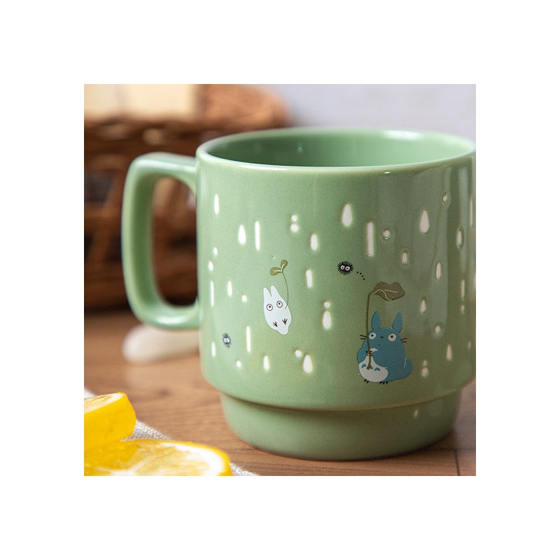 Mugs et tasses - Mug couleur gauffré Totoro Parapluie - Mon Voisin Totoro